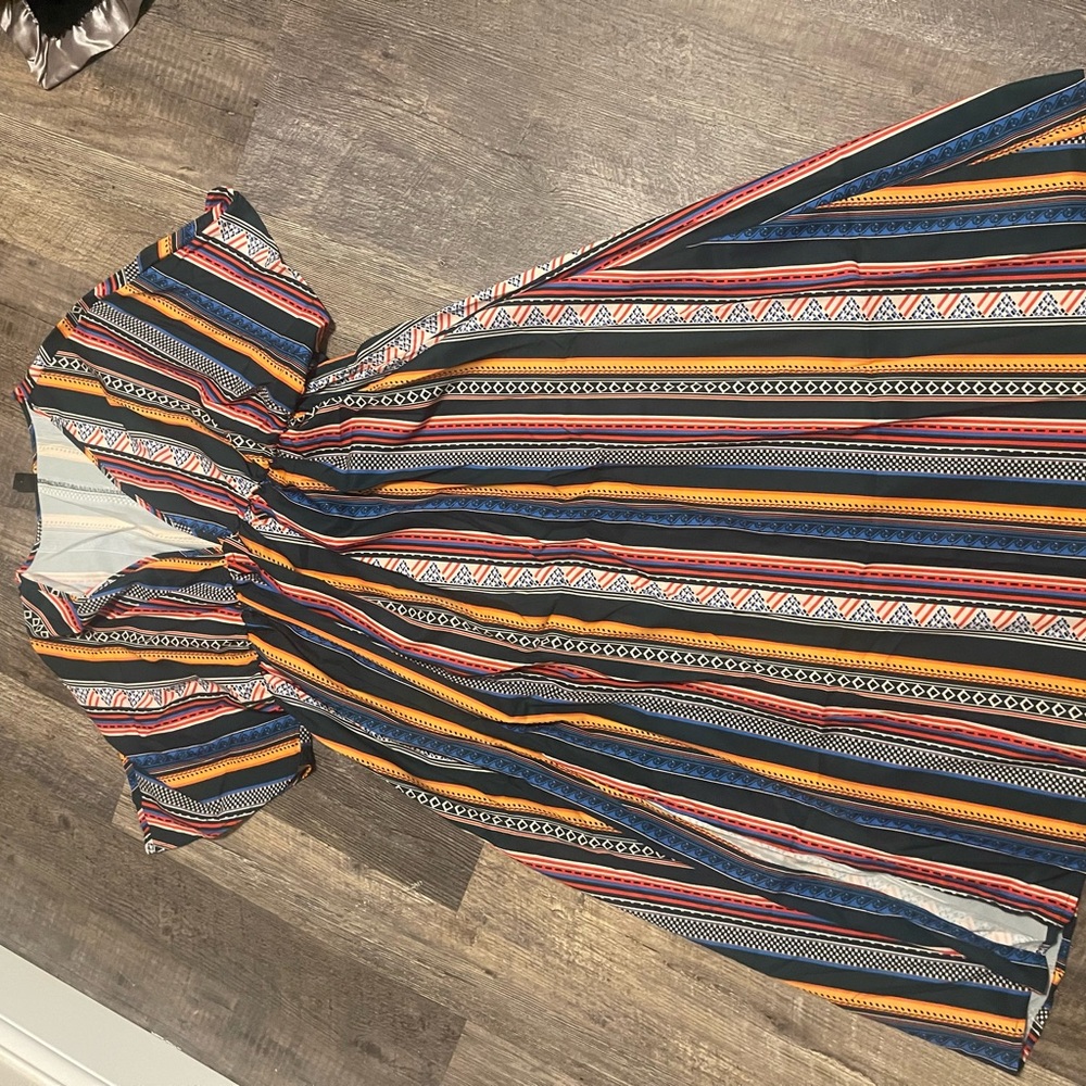 Multi color maxi dress